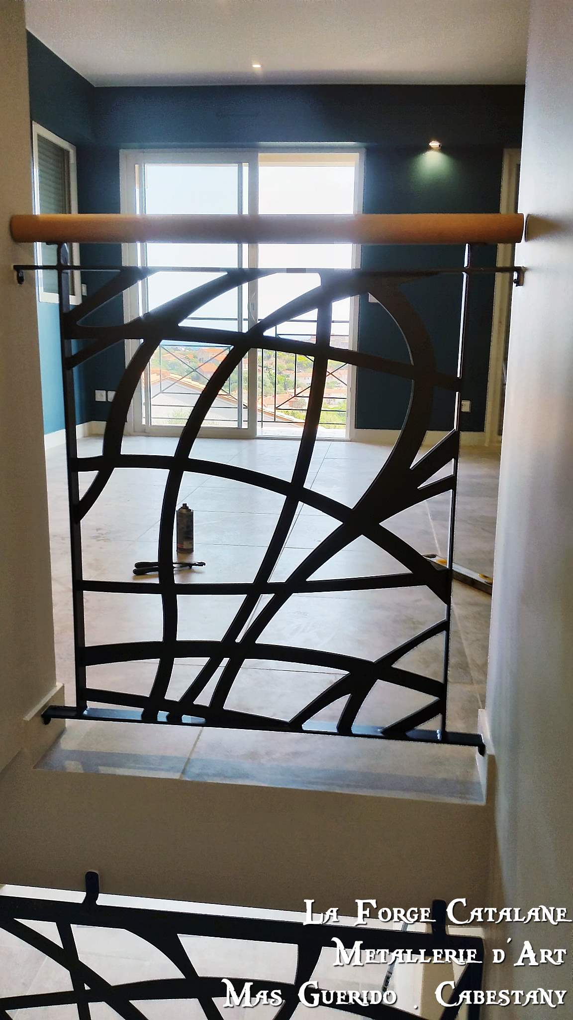 rambarde garde corps garde-corps moderne decoupe laser bois fer La Forge Catalane (3).jpg